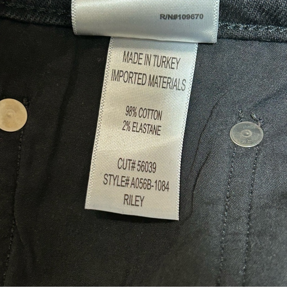 Agolde Riley High Rise Straight Crop Jeans - Picture 6 of 9